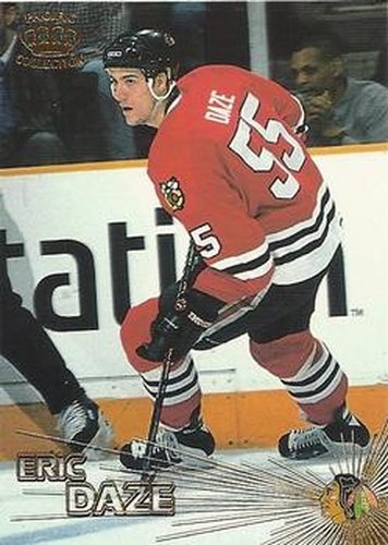 #108 Eric Daze - Chicago Blackhawks - 1997-98 Pacific Crown Hockey