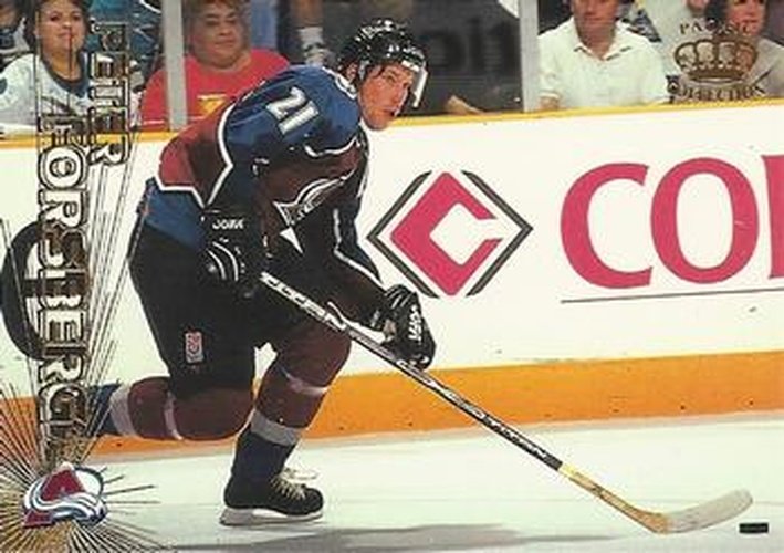 #21 Peter Forsberg - Colorado Avalanche - 1997-98 Pacific Crown Hockey