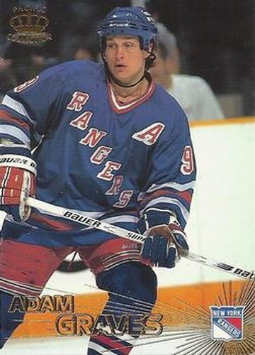 #26 Adam Graves - New York Rangers - 1997-98 Pacific Crown Hockey