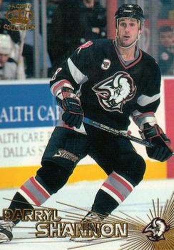 #72 Darryl Shannon - Buffalo Sabres - 1997-98 Pacific Crown Hockey