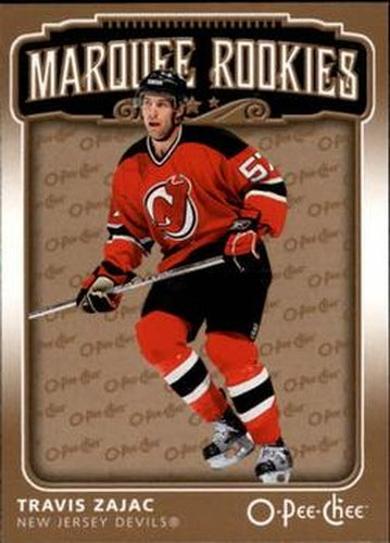 #541 Travis Zajac - New Jersey Devils - 2006-07 O-Pee-Chee Hockey