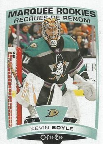 #541 Kevin Boyle - Anaheim Ducks - 2019-20 O-Pee-Chee Hockey