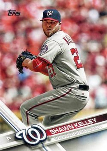 #541 Shawn Kelley - Washington Nationals - 2017 Topps Baseball