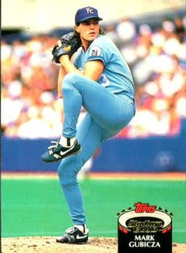 #542 Mark Gubicza - Kansas City Royals - 1992 Stadium Club Baseball