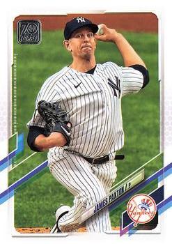 #542 James Paxton - New York Yankees - 2021 Topps Baseball