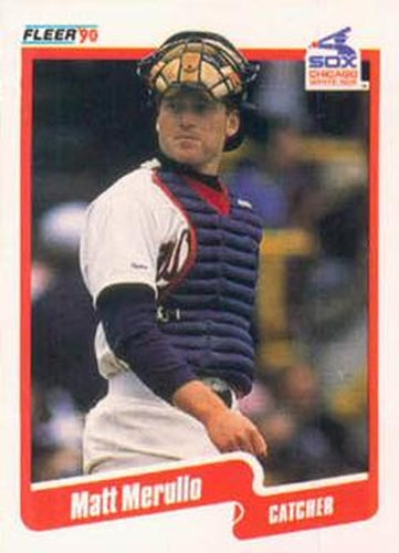 #542 Matt Merullo - Chicago White Sox - 1990 Fleer USA Baseball