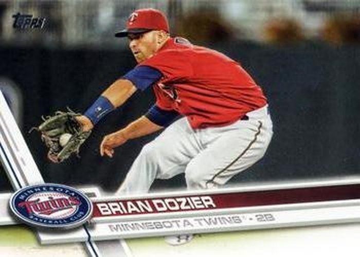 #543 Brian Dozier - Minnesota Twins - 2017 Topps Baseball