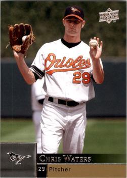 #543 Chris Waters - Baltimore Orioles - 2009 Upper Deck Baseball