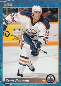 #543 Scott Pearson - Edmonton Oilers - 1993-94 Score Canadian Hockey