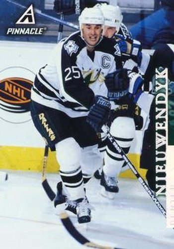 #110 Joe Nieuwendyk - Dallas Stars - 1997-98 Pinnacle Hockey