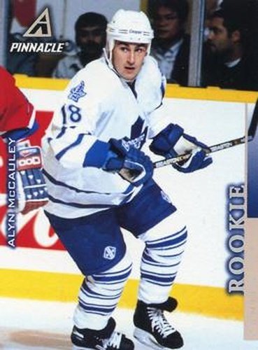 #18 Alyn McCauley - Toronto Maple Leafs - 1997-98 Pinnacle Hockey