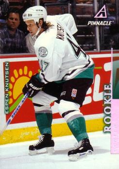 #1 Espen Knutsen - Anaheim Mighty Ducks - 1997-98 Pinnacle Hockey