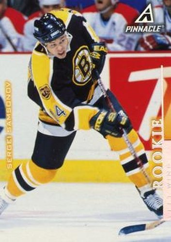#9 Sergei Samsonov - Boston Bruins - 1997-98 Pinnacle Hockey