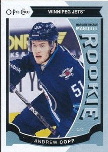 #544 Andrew Copp - Winnipeg Jets - 2015-16 O-Pee-Chee Hockey