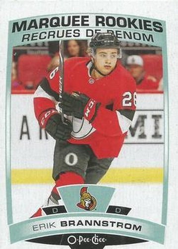 #544 Erik Brannstrom - Ottawa Senators - 2019-20 O-Pee-Chee Hockey