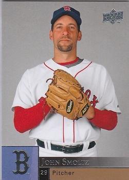 #544 John Smoltz - Boston Red Sox - 2009 Upper Deck Baseball