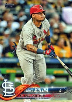 #544 Yadier Molina - St. Louis Cardinals - 2018 Topps Baseball