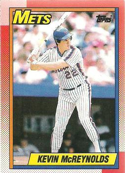 #545 Kevin McReynolds - New York Mets - 1990 Topps Baseball