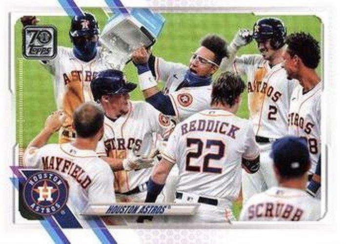 #545 Houston Astros - Houston Astros - 2021 Topps Baseball