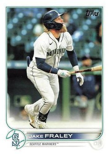 #545 Jake Fraley - Seattle Mariners - 2022 Topps Baseball