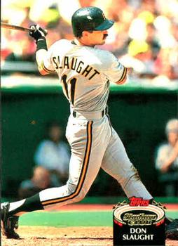 #545 Don Slaught - Pittsburgh Pirates - 1992 Stadium Club Baseball