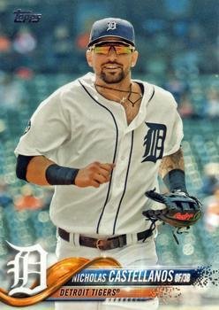 #545 Nicholas Castellanos - Detroit Tigers - 2018 Topps Baseball