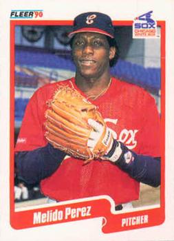 #546 Melido Perez - Chicago White Sox - 1990 Fleer USA Baseball