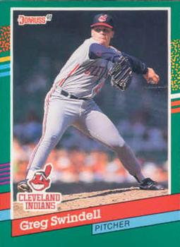 #546 Greg Swindell - Cleveland Indians - 1991 Donruss Baseball