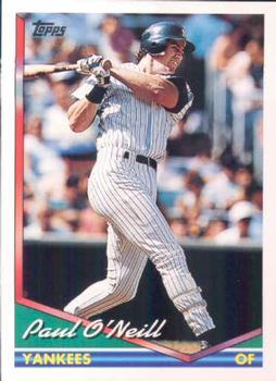 #546 Paul O'Neill - New York Yankees - 1994 Topps Baseball