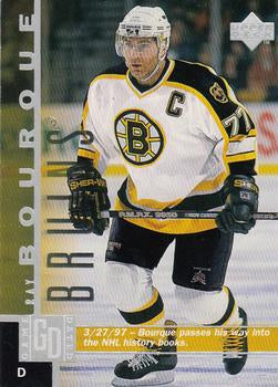 #9 Ray Bourque - Boston Bruins - 1997-98 Upper Deck Hockey