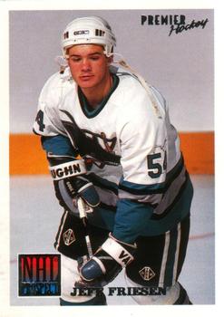 #547 Jeff Friesen - San Jose Sharks - 1994-95 O-Pee-Chee Premier Hockey