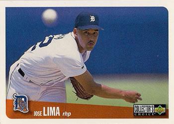 #547 Jose Lima - Detroit Tigers - 1996 Collector's Choice Baseball