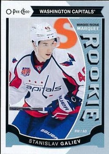 #547 Stanislav Galiev - Washington Capitals - 2015-16 O-Pee-Chee Hockey