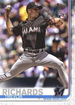 #547 Trevor Richards - Miami Marlins - 2019 Topps Baseball