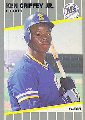 #548 Ken Griffey Jr. - Seattle Mariners - 1989 Fleer Baseball