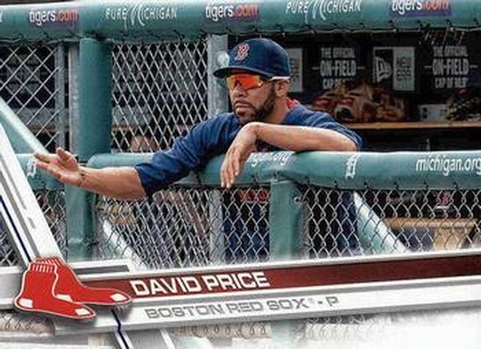 #548b David Price - Boston Red Sox - 2017 Topps Baseball