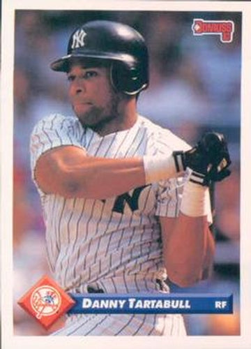 #549 Danny Tartabull - New York Yankees - 1993 Donruss Baseball