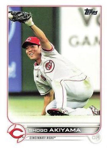 #549 Shogo Akiyama - Cincinnati Reds - 2022 Topps Baseball