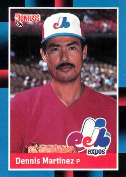 #549 Dennis Martinez - Montreal Expos - 1988 Donruss Baseball