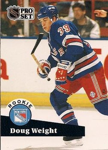 #549 Doug Weight - 1991-92 Pro Set Hockey