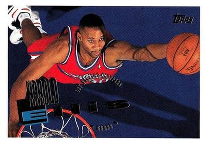 #54 Harold Ellis - Los Angeles Clippers - 1995-96 Topps Basketball