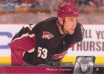 #54 Derek Morris - Phoenix Coyotes - 2010-11 Upper Deck Hockey