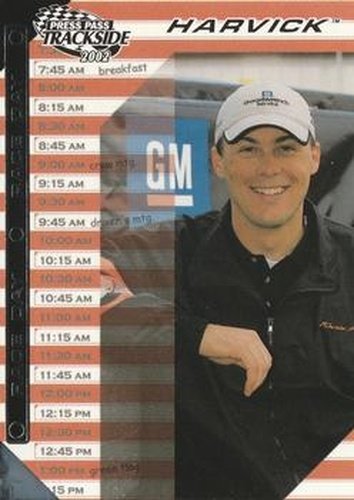 #54 Kevin Harvick - Richard Childress Racing - 2002 Press Pass Trackside Racing
