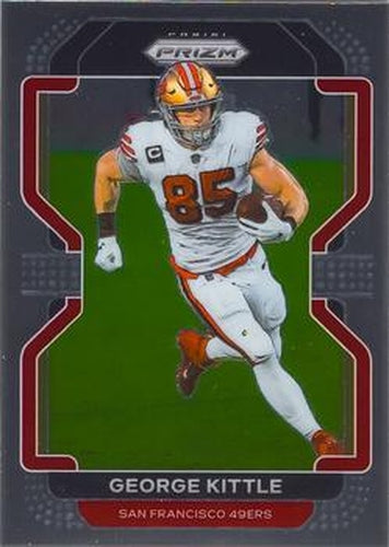 #54 George Kittle - San Francisco 49ers - 2021 Panini Prizm Football