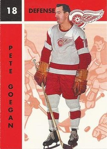 #54 Pete Goegan - Detroit Red Wings - 1995-96 Parkhurst 1966-67 Hockey