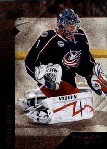 #54 Steve Mason - Columbus Blue Jackets - 2009-10 Upper Deck Black Diamond Hockey