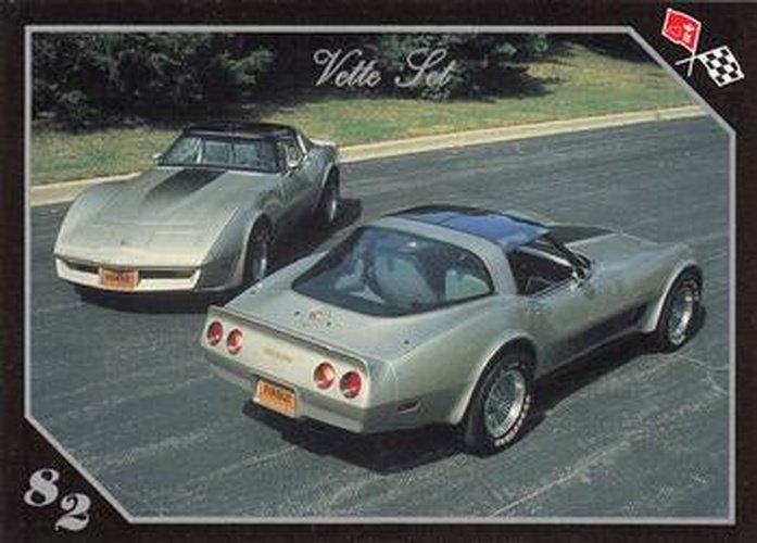 #54 1982 Corvette Collector Edi. - 1991 Collect-A-Card Vette Set
