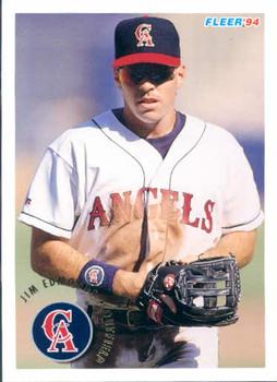 #54 Jim Edmonds - California Angels - 1994 Fleer Baseball