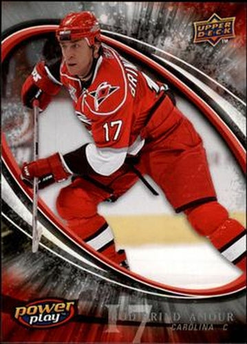 #54 Rod Brind'Amour - Carolina Hurricanes - 2008-09 Upper Deck Power Play Box Set Hockey
