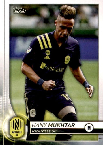 #54 Hany Mukhtar - Nashville SC - 2020 Topps MLS Soccer